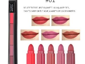 VELVET TEXTURE LIPSTICK, toucher mat de haute qualité, différentes couleurs,