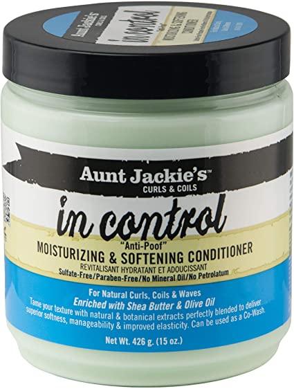 Aunt jackie's in control, moisturizing & softening conditioner, 426g