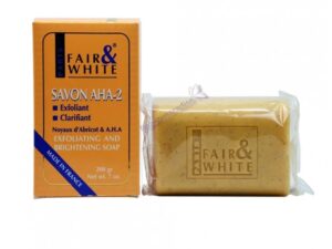 FAIR & WHITE, SAVON AHA-2, SAVON EXFOLIANT ET ECLAIRCISSANT 200G, 7.90CHF