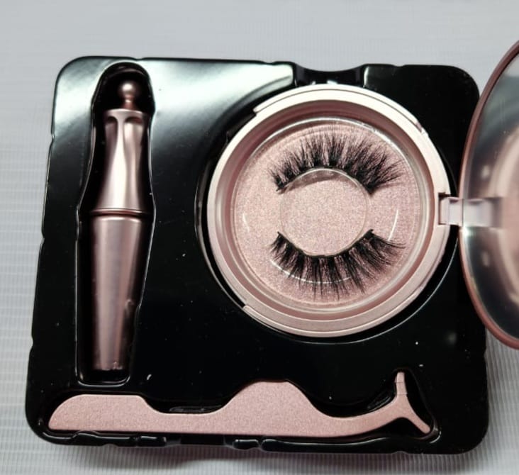 Magnetic liner, faux-cils réutilisable 1pair, Tina,