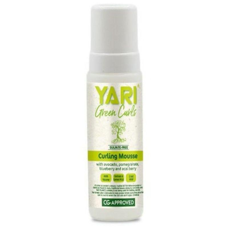 YARI, green curls, mousse curling à l'avocat, grenade, myrtille et baie d'açai, 220ml , 8.90chf
