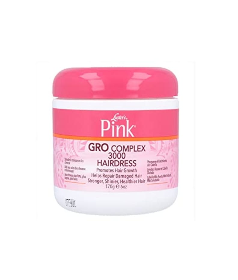 Luster's,  Pink. GRO COMPLEX 3000 crème coiffant.  170g (6oz)
