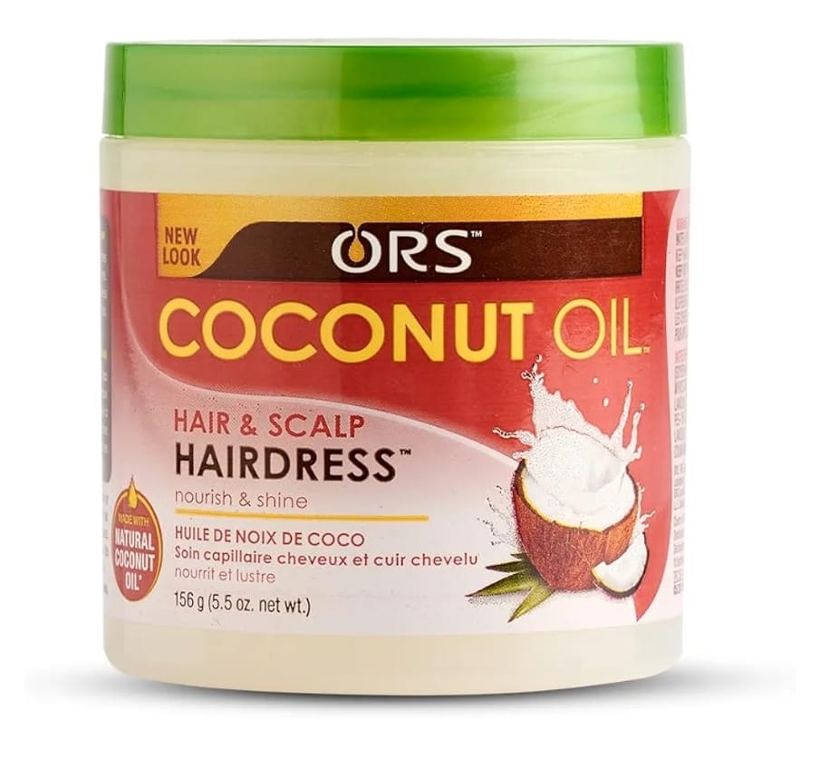 ORS COCONUT OIL. Soin Capillaire Cheveux et Cuir Chevelu. 156g (5.5oz)