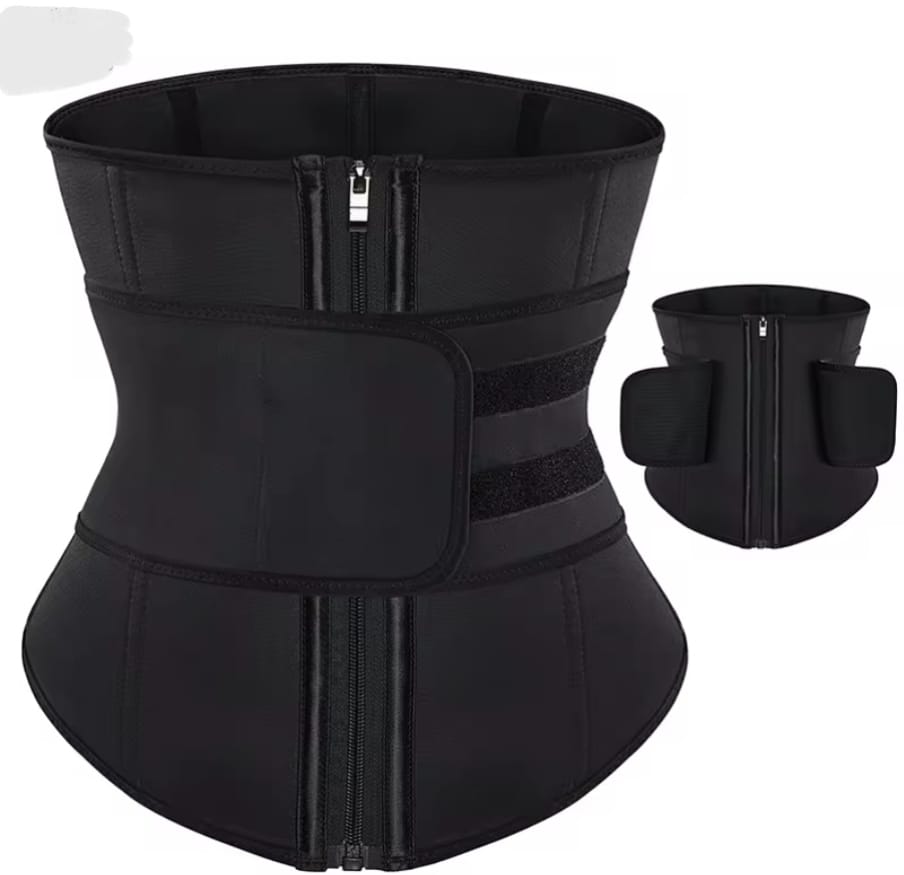 Ceinture de compression de sueur corset, shaper de taille de ventre amincissant en néoprène.