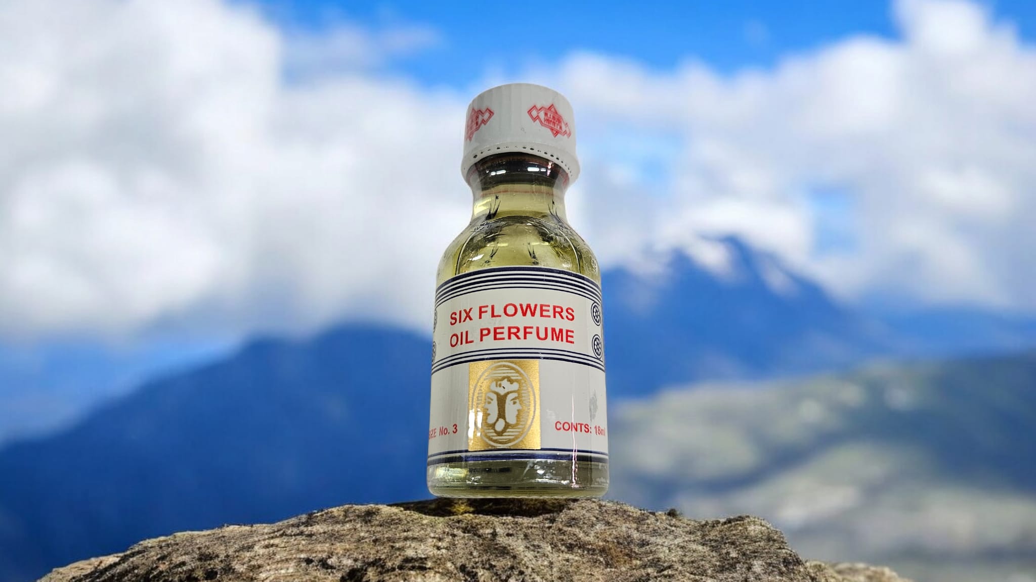 SIX FLOWERS OIL PERFUME. 18ML.