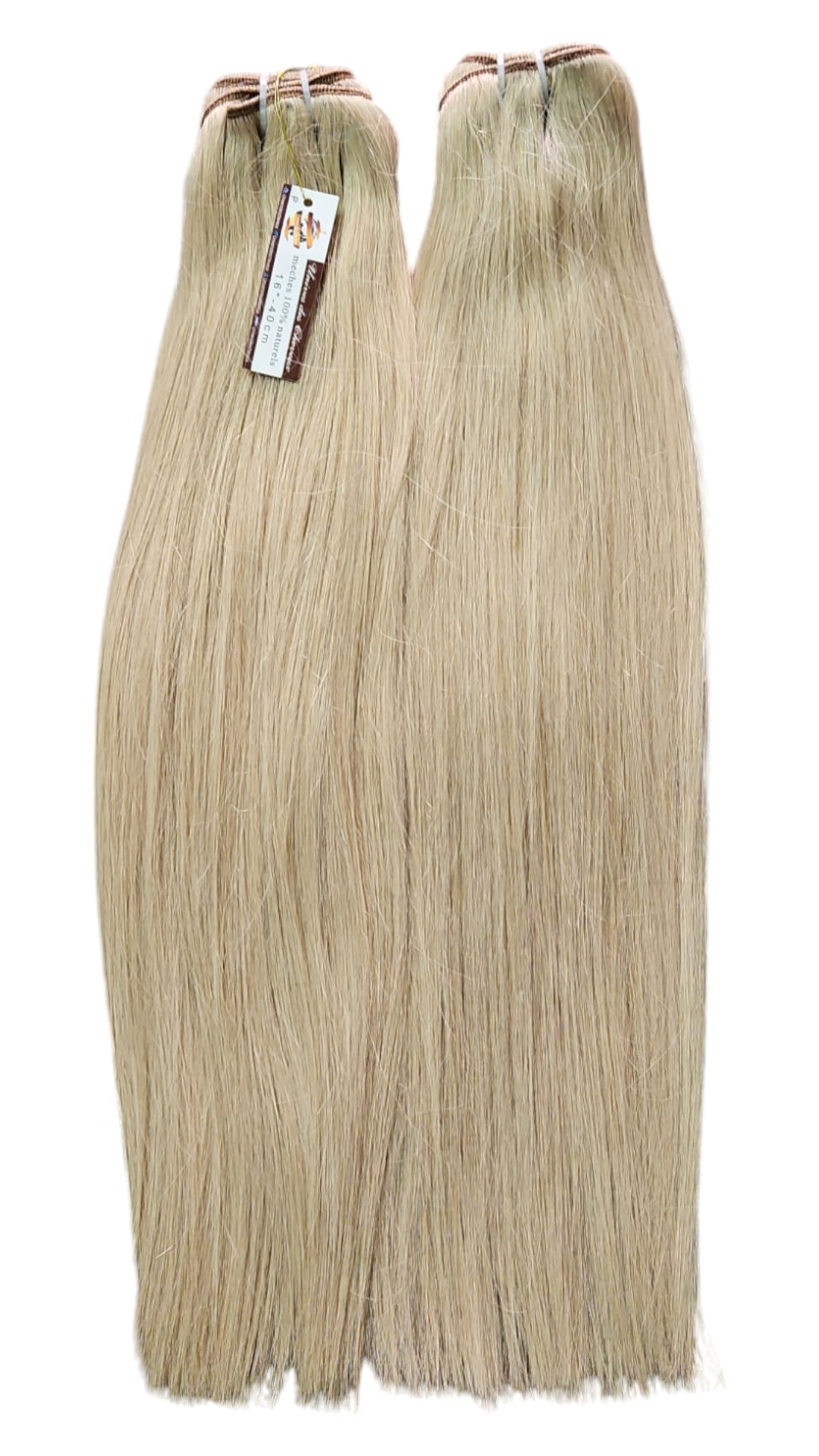 Extension 100% naturelle, tissage lisse. Couleur #9c.