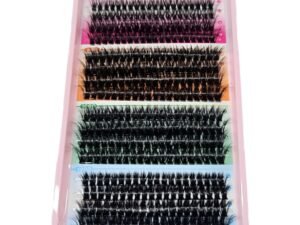 Cils `epais et volumineux. 12 `a 18mm,  pi`eces disponibles.