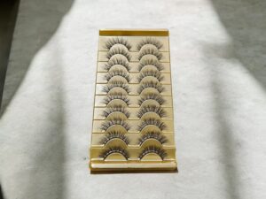 Faux Cils 3D Longs et naturels,courbes en D,volume russe,10 paires DJ-06