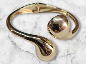 Bague reglable en couleur plaque or 18 carats,confortable et brillante,UDCR17